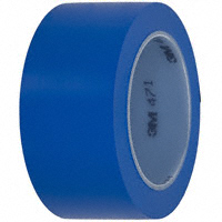 3M - 471-BLUE-2"X36YD-BULK - TAPE VINYL 2"X36YD RUBBER BLUE