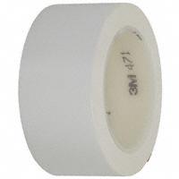 3M - 471-WHITE-3/8"X36YD-BULK - TAPE PLASTIC FILM 3/8"X 36YD