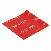 3M (TC) - 5-4905-1/2S - 3M 4905 VHB 1/2" SQ - 5/PACK