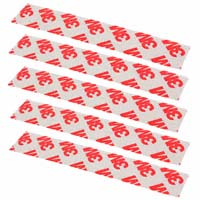 3M (TC) - 5-9088-3/4-4R - DOUBLE COAT TAPE 3/4"X4" 5/PACK