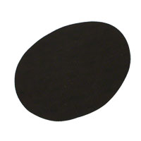 3M (TC) - 5CIRCLE-5-GM400 - GRIP MATERIAL 5" CIR BLK 5/PK