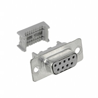 3M - 8309-6009 - CONN D-SUB RCPT 9POS PNL MNT IDC