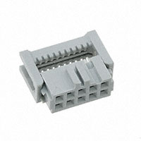 3M - 89110-0101HA - CONN SOCKET 10POS IDC DL POL