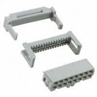 3M - 89116-0103 - CONN SOCKET 16 POS IDC W/STR REL