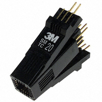 3M - 923675-20 - 20-PIN TEST CLIP GOLD PLCC .50"