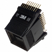 3M - 923675-68 - 68-PIN TEST CLIP GOLD PLCC .50"