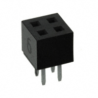 3M - 950404-6102-AR - CONN SOCKET 4POS 2MM VERT T/H