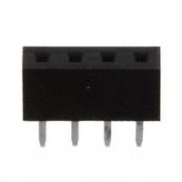 3M - 950504-6102-AR - CONN SOCKET 4POS 2MM VERT T/H