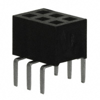 3M - 953406-6602-AR - CONN SOCKET 6POS 2MM VERT T/H