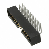 3M - 957224-5002-AR - CONN HDR 24POS 2MM R/A T-H 10AU