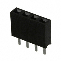 3M - 960104-6202-AR - CONN SOCKET SGL VERT 4POS GOLD