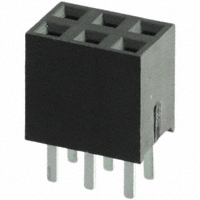 3M - 960206-6202-AR - CONN SOCKET DUAL VERT 6POS GOLD