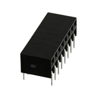 3M - 960216-7102-AR - CONN SOCKET DUAL R/A 16POS GOLD