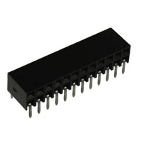 3M - 960224-7102-AR - CONN SOCKET DUAL R/A 24POS GOLD