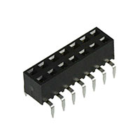 3M - 966214-6702-AR - CONN SOCKET DL ENTRY 14POS GOLD