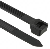 3M - CT48BK175-L - 48" BLACK 175LB CABLE TIE