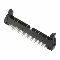 3M - D3433-5202-AR - CONN HEADER 50PS R/A SHORT LATCH