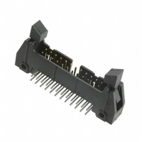 3M - D3627-5202-AR - CONN HEADER 24PS R/A SHORT LATCH