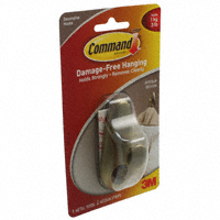 3M - FC12-AB-ES - ANTIQUE BRONZE MEDIUM HOOK