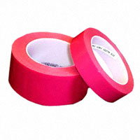 3M - 1280TD - CIRC PLAT TAPE 1280 RED 1"X72 YD