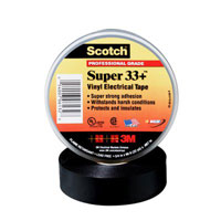 3M - 33+SUPER-3/4X44FT - TAPE ELECTRICAL VINYL 3/4" X 44'