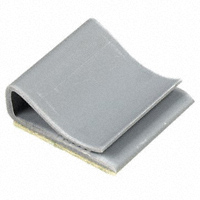 3M - 3484-3000 - CBL CLIP FLAT C-TYPE GRAY