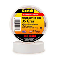 3M - 35-GRAY-1/2 - TAPE COLOR CODING VINYL 1/2"X20'