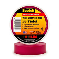 3M - 35-VIOLET-1/2 - TAPE COLOR CODING VINYL 1/2"X20'