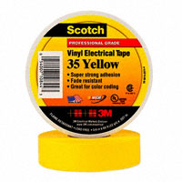 3M - 35-YELLOW-1/2 - TAPE COLOR CODING VINYL 1/2"X20'