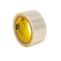 3M - 375-CLEAR-72MMX50M - TAPE BOX SEALING 72MMX50M CLEAR