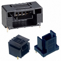 3M - 38204-52S3-000PL - CONN BOARDMOUNT .100 RT ANG BLK