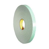 3M - 4032-1/4"X72YD - TAPE DBL SIDED FOAM 1/32 X 1/4"