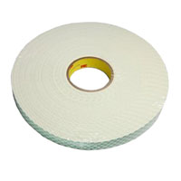 3M - 4116-1/4"X36YD - TAPE SGL-COATED FOAM 1/4" X 36YD