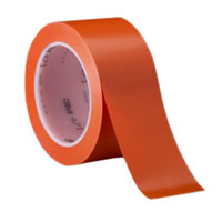 3M - 471-ORANGE-2"X36YD-BULK - TAPE VINYL 2"X36YD RUBBER ORANGE