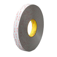 3M - 4926-GRAY-1"X72YD - TAPE VHB ACRYLIC FOAM 1"X 72YD