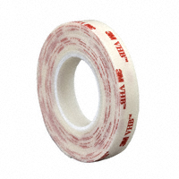 3M (TC) - 1/2-5-4930 - TAPE VHB WHITE 1/2" GEN PURPOSE