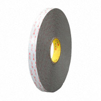 3M - 4956-GRAY-3/4"X36YD - TAPE VHB ACRYLIC FOAM 3/4"X 36YD