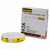 3M - 928-1/2"X36YD - TAPE ATG ADHESIVE TRANSFER 1/2"
