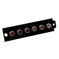 3M - 8406BK-FS - CONN COUPLER RCPT FC-FC 6-PLEX