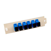 3M - 8406-CS - CONN COUPLER RCPT SC-SC 6-PLEX