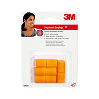 3M - 90580-4-10C - DISPOSABLE EARPLUGS 4PAIR/PACK
