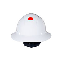 3M - H-801R-UV - FULL BRIM HARD HAT W/UVICATOR