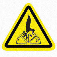 3M (TC) - SAFLBL-2.25TRI-0113-25/PK - SAFETY LABEL - HAND ENTANGLEMENT