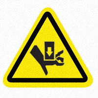 3M (TC) - SAFLBL-2.25TRI-094-25/PK - SAFETY LABEL - CRUSH HAZARD - 2.