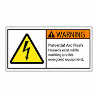 3M (TC) - SAFLBL-2X4-034-500/PK - SAFETY LABEL - WARNING - POTENTI