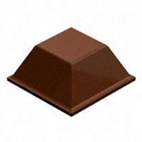 3M - SJ-5018-BROWN - BUMPER SQUARE 0.5"L X 0.5"W BRN