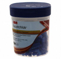 3M - MNU14-187DFIX-BOTTLE - CONN QC RCPT 14-16AWG .187 100PC