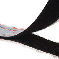 3M - MP-3526/27N-BLACK - HOOK&LOOP 1"X4.9YD BLK ADHESIVE