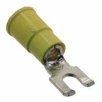 3M - MVU10-6FFBK - CONN SPADE TERM 10-12AWG #6 YEL