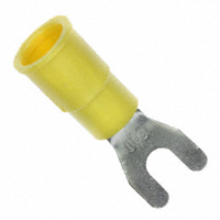 3M - MVU10-6FK - CONN SPADE TERM 10-12AWG #6 YEL